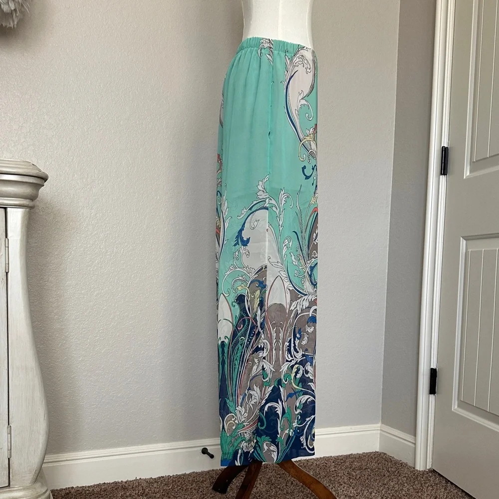 Isle by Melis Kozar Multicolor wide Leg Pants - Picture 5 of 13